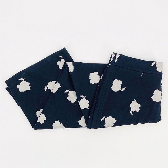 Max Mara Bora Floral Knit Wide Leg Cropped Pants - Picture 4 of 7